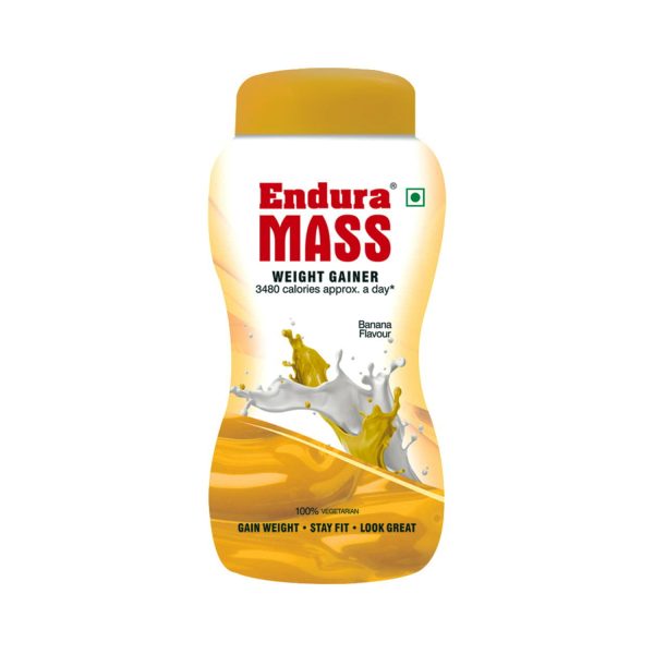 Layer_15 Endura Mass Weight Gainer (Banana Flavour 500 g)