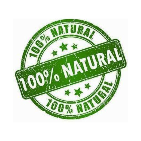 100% natural