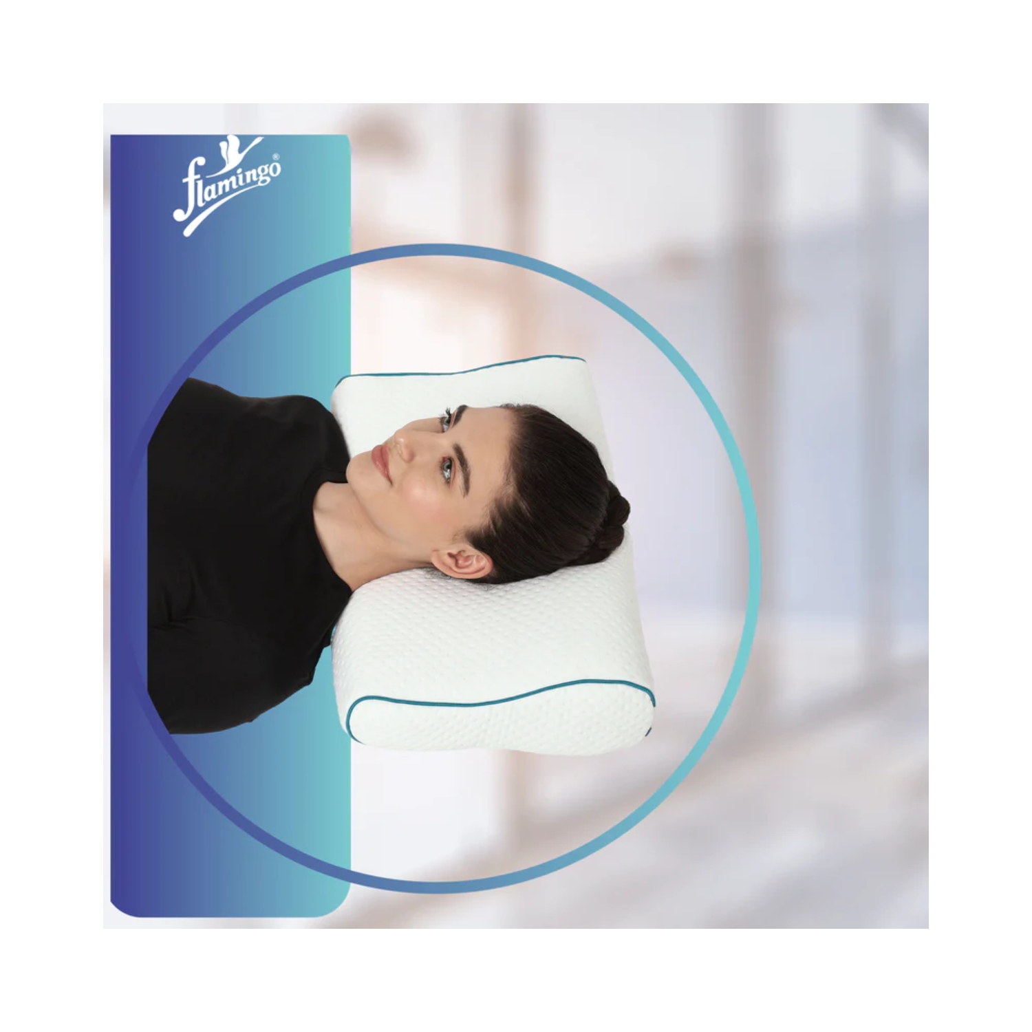 Flamingo Memory Foam Pillow OC2411 (1)