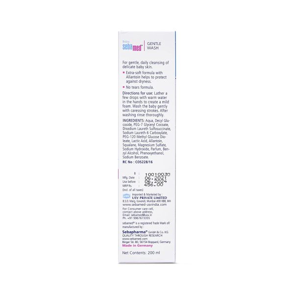 Sebamed Baby Gentle Wash For Delicate Skin