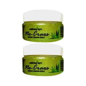 Wellness Agro Aloe Vera No-Crax Cream 60g – (Pack of 2)