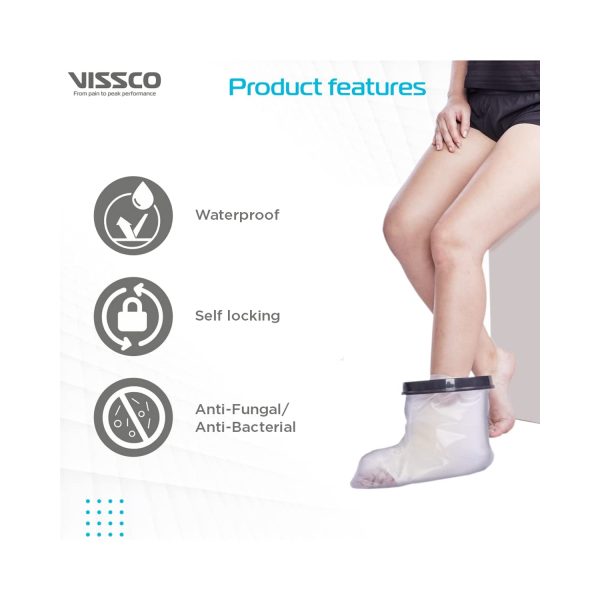 features of Vissco Cast Waterproof Leg Cover