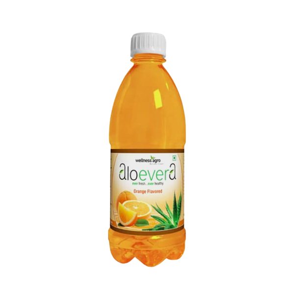 Wellness Agro Aloe Vera Juice Orange Flavored