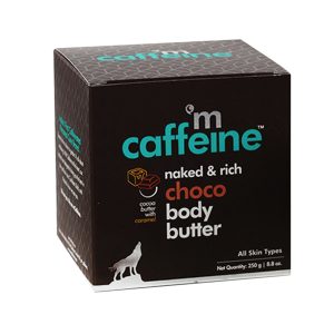 mCaffeine Naked and Rich Choco Body Butter with Caramel – 250g