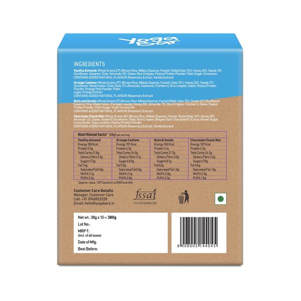 YogaBar Assorted Energy Bars