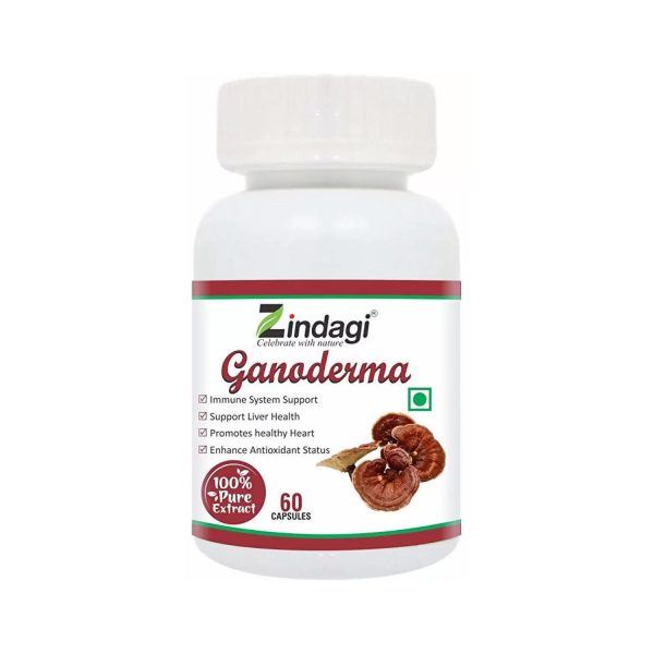 Zindagi Ganoderma Pure Extract Capsules 60 Capsules