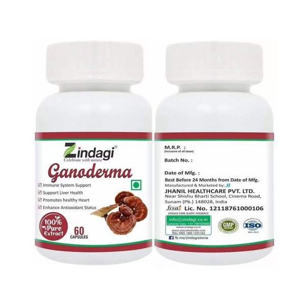Zindagi Ganoderma Pure Extract Capsules