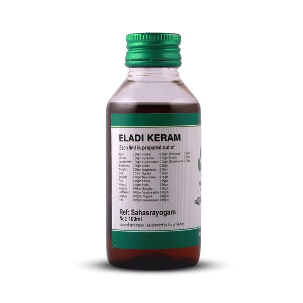 Pankajakasthuri Eladi Keram 100ml