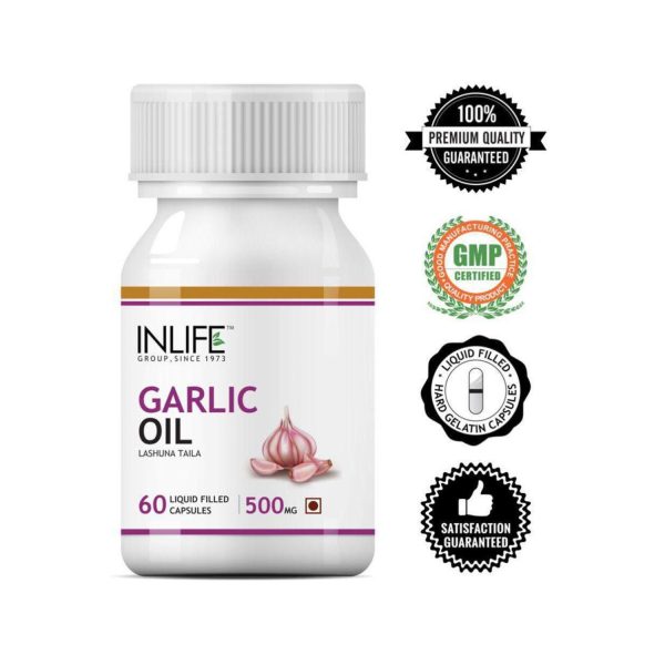 Layer_14_copy INLIFE Garlic Oil Capsule 60 Nos