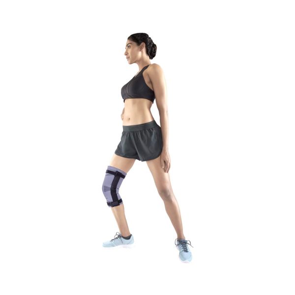 Vissco Knee Support Elastic Knee Cap With Hinges (PC. No. 0706) Vissco Knee Support Elastic Knee Cap With Hinges (PC. No. 0706)