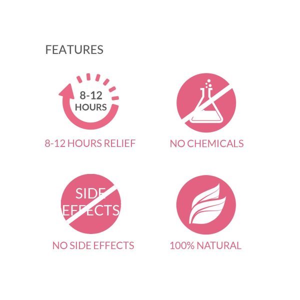 features of Feminine Pain Relief Patches