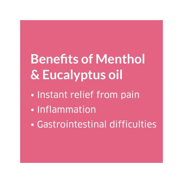 benefits of menthol and eucalyptus oil