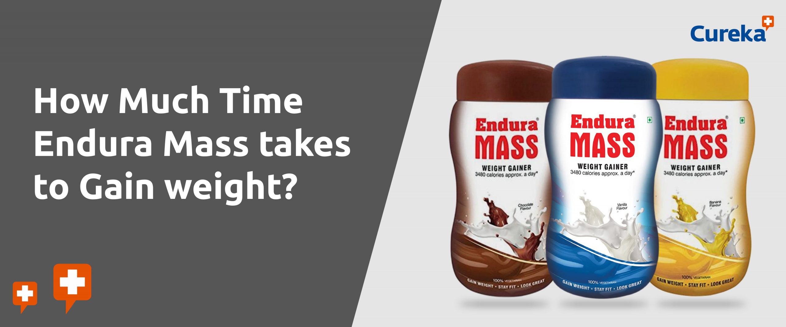 How much time endura mass takes to gain weight?