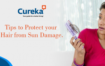 Tips to protect your hair from sun damage.