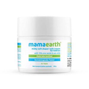 Mamaearth Milky Soft Diaper Rash Cream for Babies – 50g