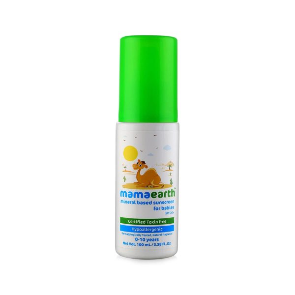 Mamaearth Mineral Based Sunscreen for Babies (100 ml)