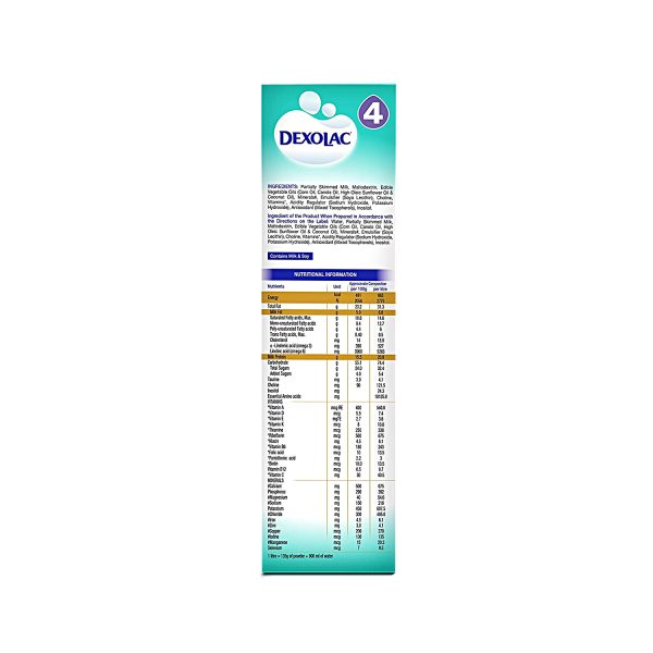 Dexolac Stage 4 Follow Up Infant Milk Formula Powder 400g