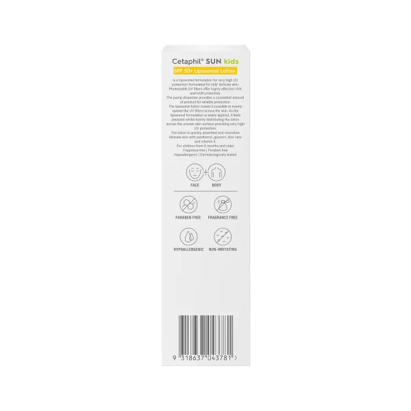 Cetaphil Sunkids SPF50+ Liposomal Sunscreen