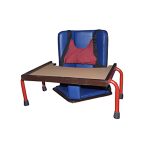 Albio CP Corner Chair for Children with Activity Table and Thigh Separator 24 Inches Back Height- Wooden Frame