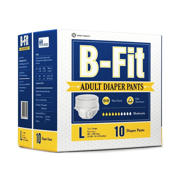 B-FIT Adult Diaper Pants Large B-FIT Adult Diaper Pants Large