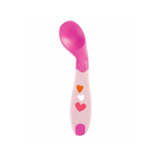 Chicco First Spoon 8M+ Pink Chicco First Spoon 8M+ Pink
