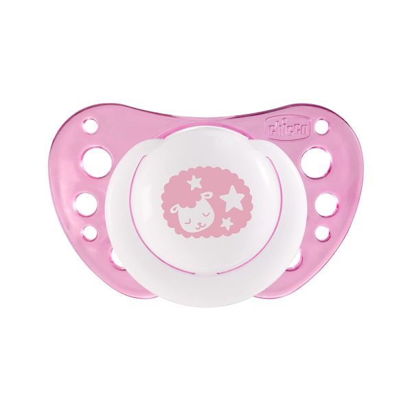 Chicco Soother Physio Air Lumi Silicone: 6-12M Chicco Soother Physio Air Lumi Silicone: 6-12M