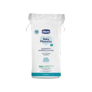 Chicco Soft Cotton Square (60Pcs)