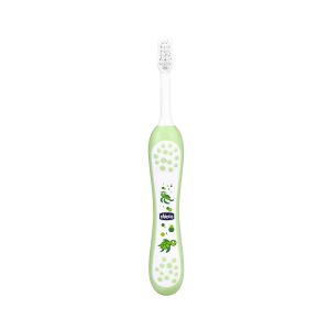 Chicco Baby Tooth Brush 6-36 M (Green)