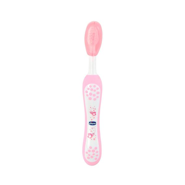 Chicco Baby Tooth Brush 6-36 M (Pink) Chicco Baby Tooth Brush 6-36 M (Pink)