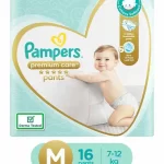 Pampers Premium Care Diaper Pants Size M (Medium) – Pack of 16