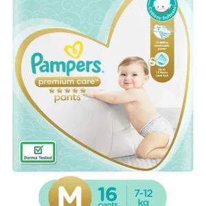 Pampers Premium Care Diaper Pants Size M (Medium) - Pack of 16