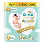 Pampers Premium Care Diaper Pants (Size L) Pack of 44