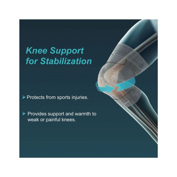 knee support for stabilization