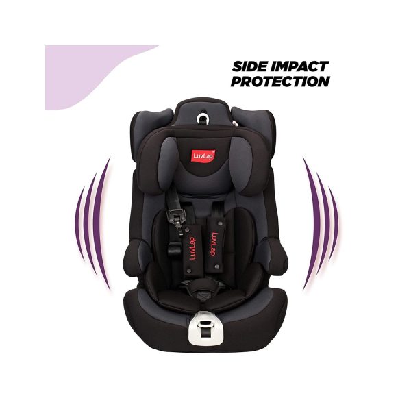 LuvLap Active Baby Car Seat Grey
