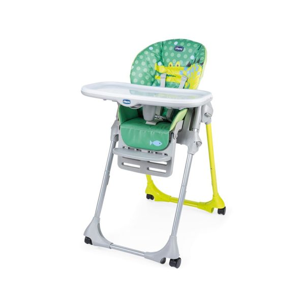Chicco Polly Easy Highchair (Crocodile, Green) Chicco Polly Easy Highchair (Crocodile, Green)