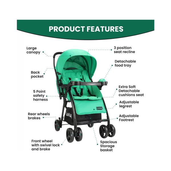 LuvLap Joy Baby Stroller