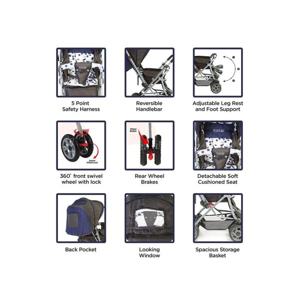 LuvLap Sunshine Baby Stroller