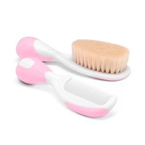 Chicco Brush and Comb - Pink