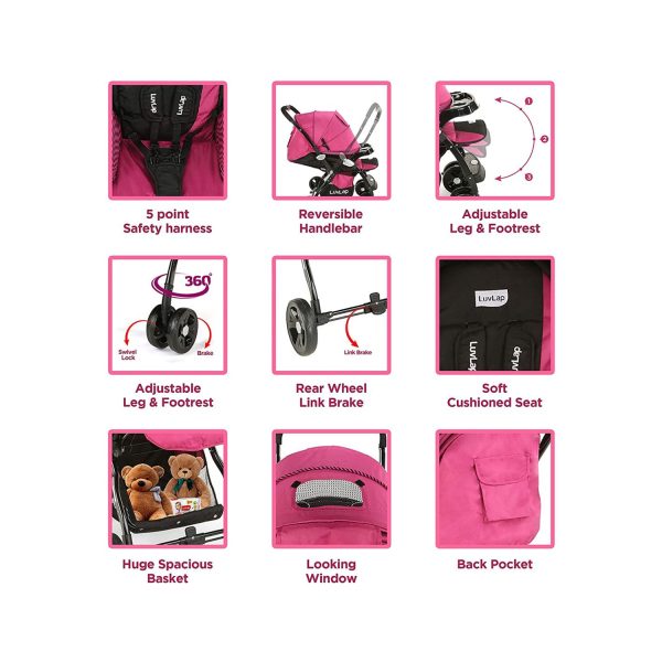 Luvlap Galaxy Stroller