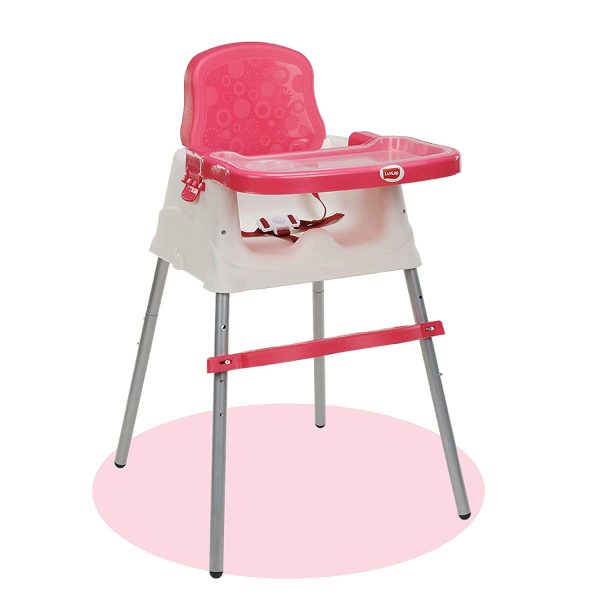 LuvLap Booster High Chair pink