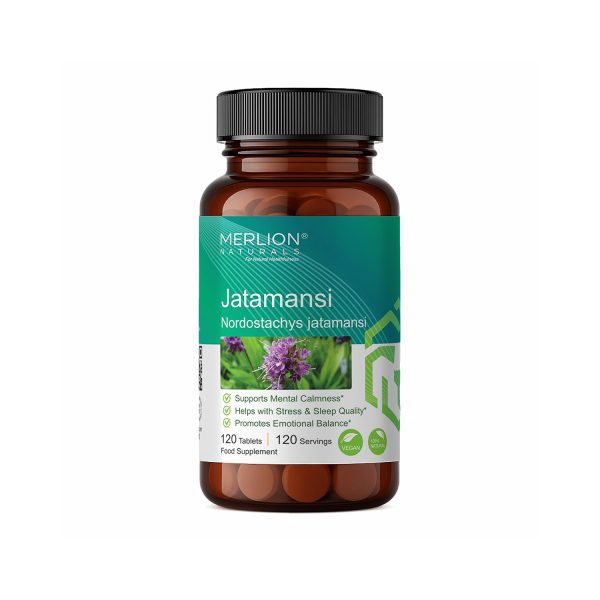 Merlion Naturals Jatamansi Tablets Nardostachys Jatamansi 500mg x 120 Tablets