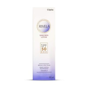 Rivela Sunscreen Lotion SPF 50, 50 ml