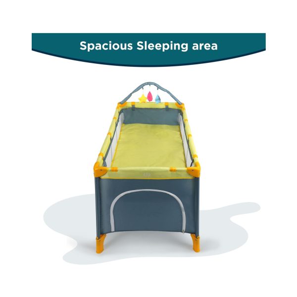 Luvlap Elegant Baby Playpen yellow