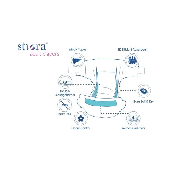 Stiora Adult Diapers