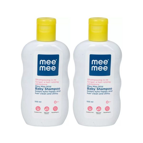 Mee mee Baby Bath Shampoo 100 ml – (Pack of 2) Mee mee Baby Bath Shampoo 100 ml – (Pack of 2)