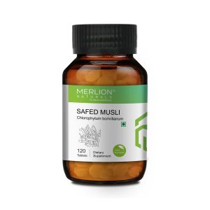Merlion Naturals Safed Musli Tablets (120 Tablets)