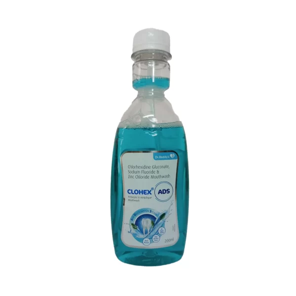 Clohex ADS Mouth Wash 200ml Clohex ADS Mouth Wash 200ml