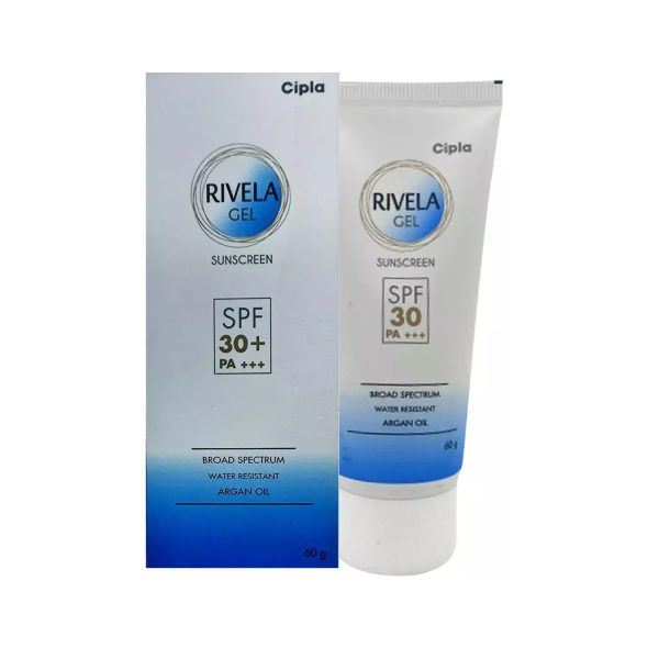 Rivela Sunscreen Gel SPF 30+ 60g Rivela Sunscreen Gel SPF 30+ 60g