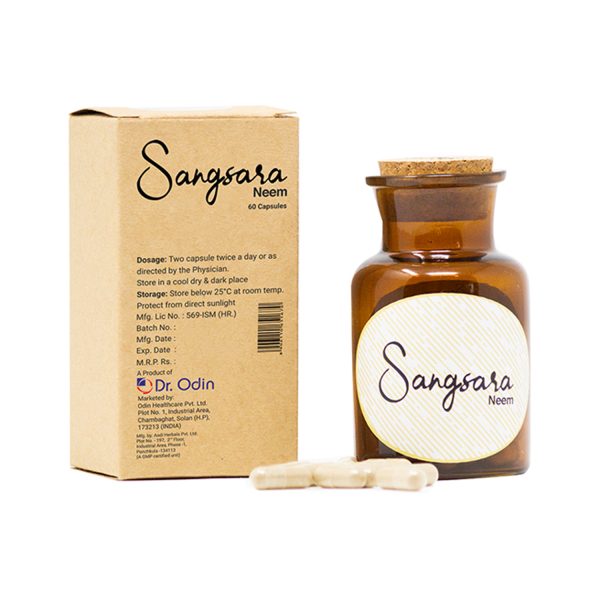 Sangsara Neem Capsules- 60 Capsules Sangsara Neem Capsules- 60 Capsules