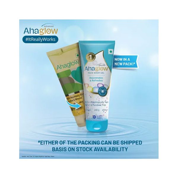 Ahaglow Advanced Face Wash Gel- 200g